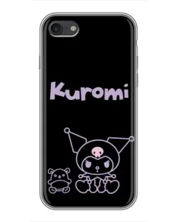 Чехол для iPhone 7 с картинкой «Kuromi — черный минимализм» Чехол для iPhone 7 с картинкой «Kuromi — черный минимализм»