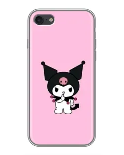 Чехол для iPhone 7 с картинкой «Kuromi — розовая нежность»