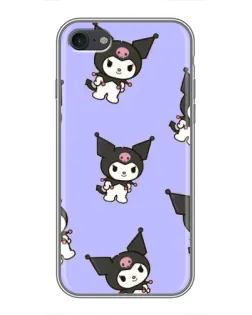 Чехол для iPhone 7 с картинкой «Паттерн с Kuromi»