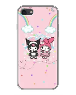Чехол для iPhone 7 с картинкой «My Melody и Kuromi»
