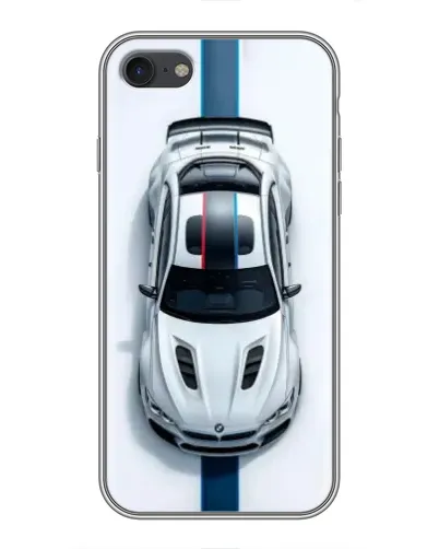 Чехол для iPhone 7 с картинкой «Вид сверху — BMW M»