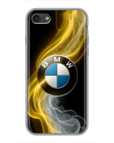 Чехол для iPhone 7 с картинкой «Золотистый дым BMW»