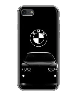 Чехол для iPhone 7 с картинкой «BMW — взгляд из темноты»