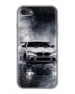 Чехол для iPhone 7 с картинкой «BMW сквозь туман»