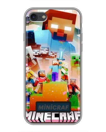 Чохол для iPhone 7 з картинкою «Minecraft герої гри» Чохол для iPhone 7 з картинкою «Minecraft герої гри»