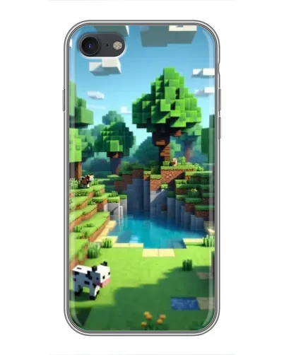 Чохол для iPhone 7 з картинкою «Minecraft літній день» Чохол для iPhone 7 з картинкою «Minecraft літній день»