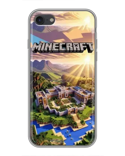 Чохол для iPhone 7 з картинкою «Minecraft панорама» Чохол для iPhone 7 з картинкою «Minecraft панорама»