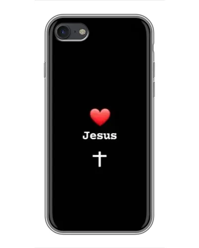 Чохол для iPhone 7 з картинкою «Серце - Jesus» Чохол для iPhone 7 з картинкою «Серце - Jesus»