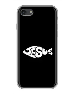 Чехол для iPhone 7 с картинкой «Рыба Jesus»