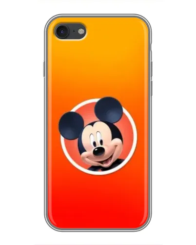 Чехол для iPhone 7 с картинкой «Mickey в круге» Чехол для iPhone 7 с картинкой «Mickey в круге»