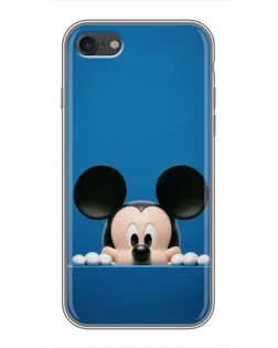 Чехол для iPhone 7 с картинкой «Микки выглядывает»