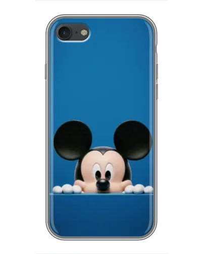 Чехол для iPhone 7 с картинкой «Микки выглядывает» Чехол для iPhone 7 с картинкой «Микки выглядывает»