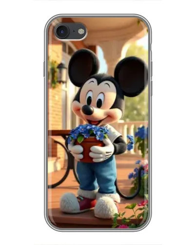 Чехол для iPhone 7 с картинкой «Микки садовод» Чехол для iPhone 7 с картинкой «Микки садовод»