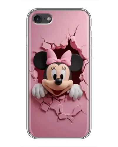 Чехол для iPhone 7 с картинкой «Минни сквозь стену» Чехол для iPhone 7 с картинкой «Минни сквозь стену»