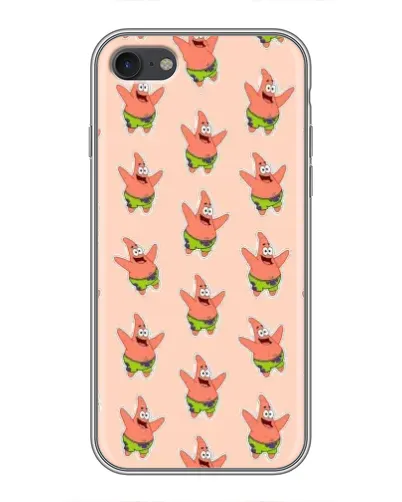 Чехол для iPhone 7 с картинкой «Патрик Стар паттерн» Чехол для iPhone 7 с картинкой «Патрик Стар паттерн»
