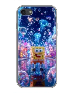 Чехол для iPhone 7 с картинкой «Неоновый океан»