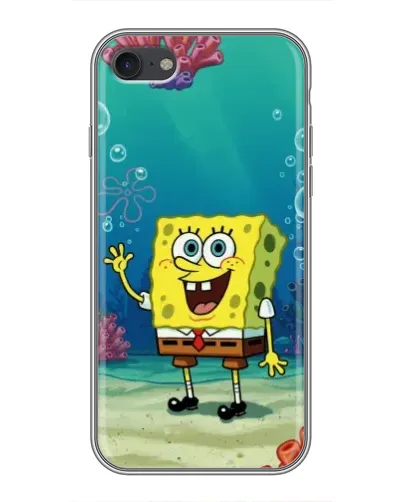 Чехол для iPhone 7 с картинкой «Подводный привет» Чехол для iPhone 7 с картинкой «Подводный привет»