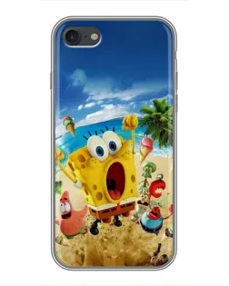 Чехол для iPhone 7 с картинкой «Развлечения на пляже»
