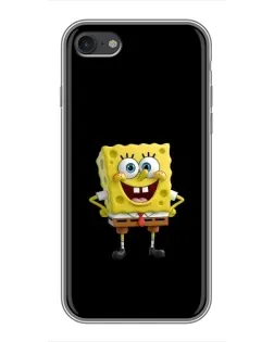 Чехол для iPhone 7 с картинкой «Классический Губка Боб»