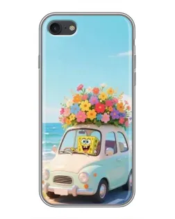 Чехол для iPhone 7 с картинкой «Автомобильное путешествие»
