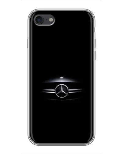 Чехол для iPhone 7 с картинкой «Mercedes — абстрактные линии»