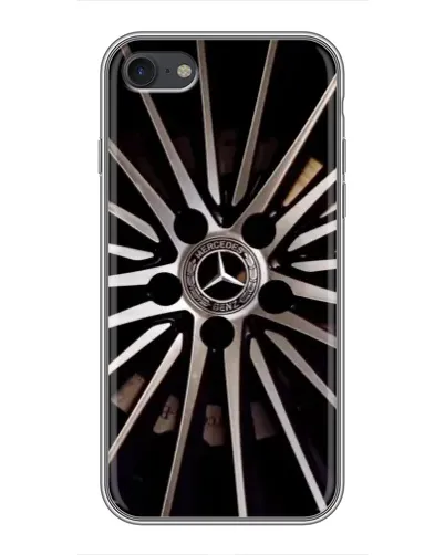 Чехол для iPhone 7 с картинкой «Диск Mercedes»