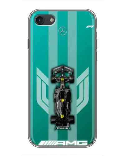 Чехол для iPhone 7 с картинкой «Mercedes AMG Petronas»