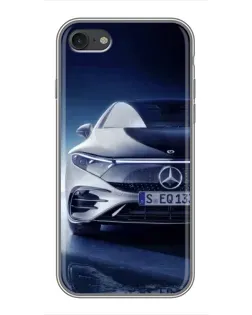 Чехол для iPhone 7 с картинкой «Mercedes EQ — будущее»