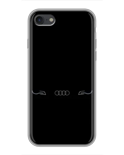 Чехол для iPhone 7 с картинкой «Audi — световой подпись»