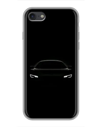 Чехол для iPhone 7 с картинкой «Взгляд Audi в темноте»