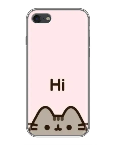 Чехол для iPhone 7 с картинкой «Пушин говорит Hi» Чехол для iPhone 7 с картинкой «Пушин говорит Hi»