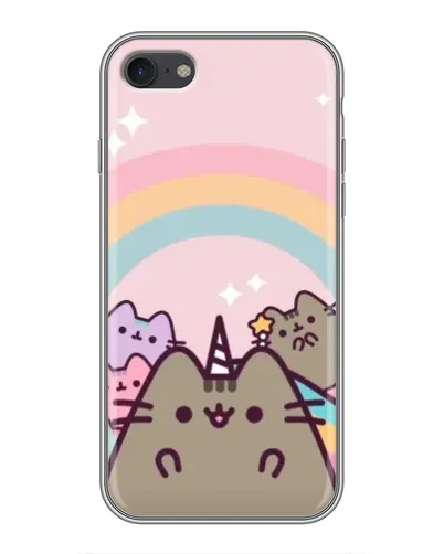 Чехол для iPhone 7 с картинкой «Единорог Pusheen» Чехол для iPhone 7 с картинкой «Единорог Pusheen»