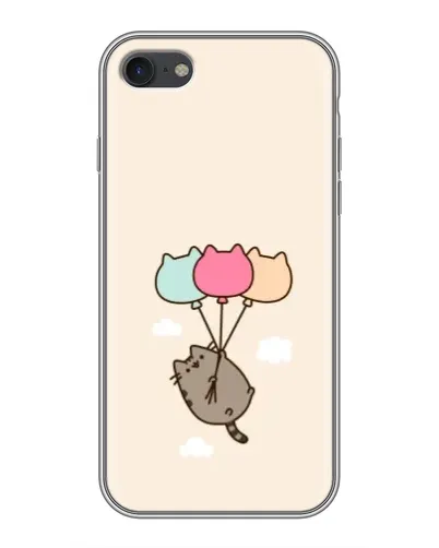 Чехол для iPhone 7 с картинкой «Пушин на шариках» Чехол для iPhone 7 с картинкой «Пушин на шариках»
