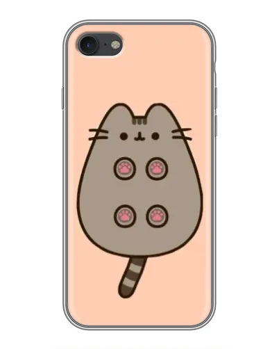 Чехол для iPhone 7 с картинкой «Пушин пузиком кверху» Чехол для iPhone 7 с картинкой «Пушин пузиком кверху»
