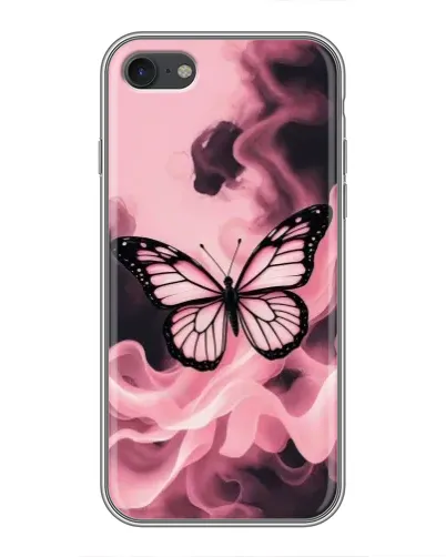 Чехол для iPhone 7 с картинкой «Бабочка в дыму» Чехол для iPhone 7 с картинкой «Бабочка в дыму»