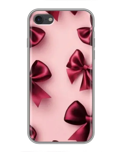 Чехол для iPhone 7 с картинкой «Бордовый атлас» Чехол для iPhone 7 с картинкой «Бордовый атлас»