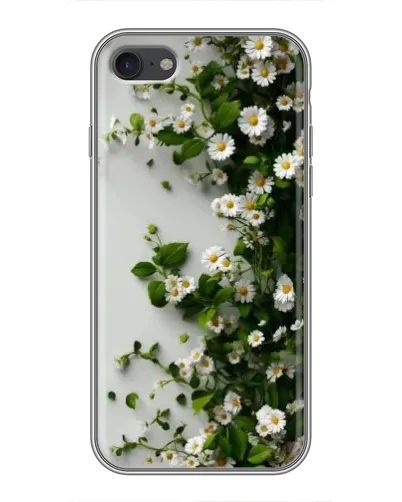 Чехол для iPhone 7 с картинкой «Ветка мелких белых цветов» Чехол для iPhone 7 с картинкой «Ветка мелких белых цветов»