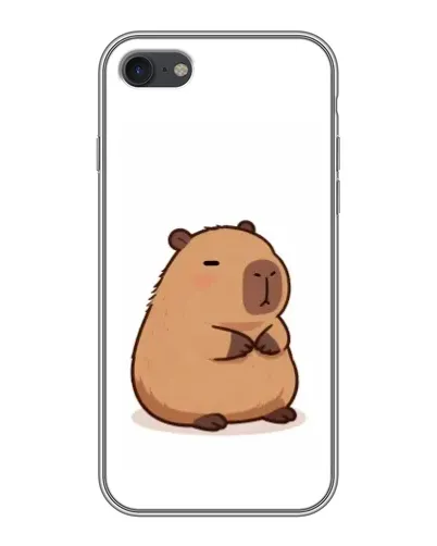 Чехол для iPhone 7 с картинкой «Толстенькая капибара»