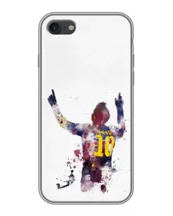 Чохол для iPhone 7 з картинкою «Акварельний Мессі Барселона»