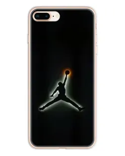 Чохол для iPhone 8 Plus з картинкою «Jordan Gradient Logo»