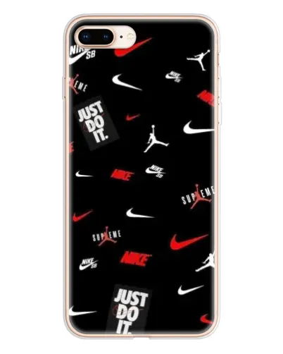 Чехол для iPhone 8 Plus с картинкой «Nike Mix Pattern»
