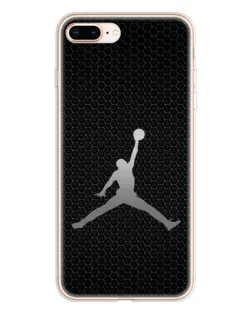 Чехол для iPhone 8 Plus с картинкой «Jordan Dark Carbon»