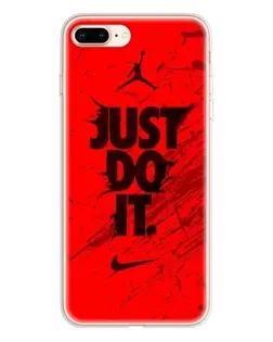 Чехол для iPhone 8 Plus с картинкой «Nike Just Do It»