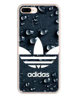 Чехол для iPhone 8 Plus с картинкой «Adidas Trefoil Blue» Чехол для iPhone 8 Plus с картинкой «Adidas Trefoil Blue»