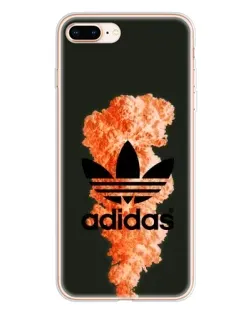 Чехол для iPhone 8 Plus с картинкой «Оранжевый дым Adidas» Чехол для iPhone 8 Plus с картинкой «Оранжевый дым Adidas»