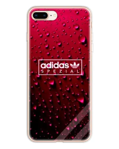 Чехол для iPhone 8 Plus с картинкой «Adidas Gold Marble»