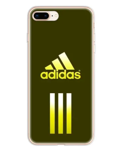 Чехол для iPhone 8 Plus с картинкой «Оливковый градиент Adidas»