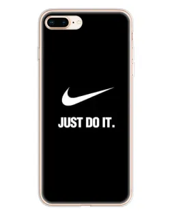Чехол для iPhone 8 Plus с картинкой «Классический принт Nike»