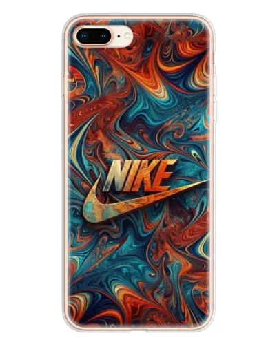 Чехол для iPhone 8 Plus с картинкой «Nike в абстракции»