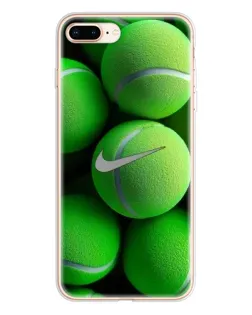 Чехол для iPhone 8 Plus с картинкой «Теннисные мячи Найк»